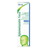 Xilometazolina Teva 1 mg/ ml, aerosol nasal, 10 ml