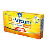 D-Vitum Forte 2000 UI, 60 cápsulas