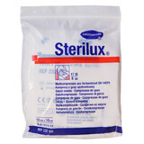 Sterilux, compresas de gasa esterilizadas, 17 hilos, 8 capas, 10 cm x 10 cm, 3 piezas