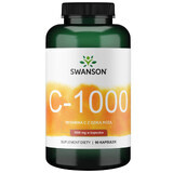 Swanson C, vitamina C 1000 mg con rosa silvestre, 90 cápsulas