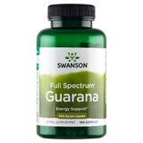 Swanson Full Spectrum Guaraná, semillas de guaraná, 100 cápsulas