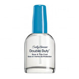 Sally Hansen, acondicionador de uñas Double Duty Base & Top coat, 13,3 ml