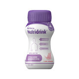 Nutridrink, suplemento nutricional, sabor fresa, 4 x 125 ml