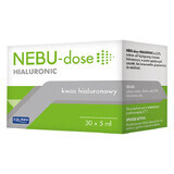 Nebu-Dose Hyaluronic, 0.9% solution for nebulization with hyaluronic acid, 5 ml x 30 ampoules