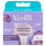 Gillette Venus Breeze, insertos de repuesto, 4 piezas