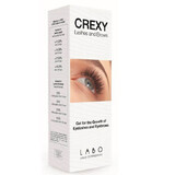 Gel de crecimiento para pestañas y cejas Crexy, 8 ml, Labo