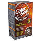 Color&amp;Soin, tinte para el cabello, 5B, marrón chocolate, 135 ml