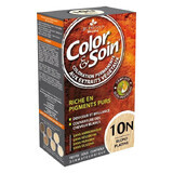 Color&amp;Soin, tinte para el cabello, 10N, rubio platino, 135 ml