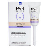 Eva Intima Restore Gel Vaginal pH 3.8, 9 aplicadores vaginales, Intermed