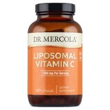 Dr. Mercola Vitamina C Liposomal, vitamina C 1000 mg, 180 cápsulas