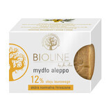 Bioline, savon d'Alep 12% huile de laurier, 200 g