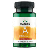 Swanson A, vitamina A 10.000 UI, 250 cápsulas de gel