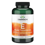 Swanson E Mixed Tocopherols, una mezcla de tocoferoles, 250 cápsulas de gel