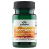 Swanson Tocotrienols, Tocornoli Forte DeltaGold with Annatto, 60 gel capsules