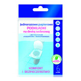 Inter-Vion, toallas higiénicas, desechables, papel, antibacteriano, 499260, 6 piezas