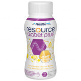 Resource Diabet Plus, vanilla flavor, 4 x 200 ml