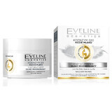 Eveline Cosmetics, crema nutritiva, fuertemente regeneradora Coenzima Q10 + Leche de cabra, pieles secas y muy secas, 50 ml