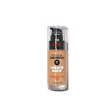 Revlon ColorStay, base para pieles mixtas y grasas, nº 220, Natural Beige, con dosificador, 30 ml