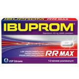 Ibuprom RR Max 400 mg, 12 comprimidos recubiertos