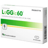 Pharmabest LoGGic60, 20 cápsulas