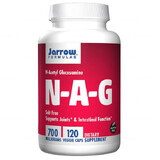 Jarrow Formulas NAG, N-acetilglucosamina 700 mg, 120 cápsulas