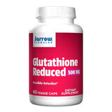 Jarrow Formulas Glutathione Reduced, glutatión 500 mg, 60 cápsulas