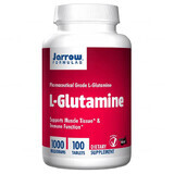 Jarrow Formulas L-Glutamine, glutamina 1000 mg, 100 comprimidos