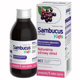 Sambucus Kids, almíbar para niños mayores de 1 año, sabor frambuesa, 120 ml