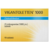 Vigantoletten 1000 25 µg, 90 comprimidos