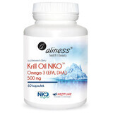 Aliness Aceite de Krill NKO Omega-3 500 mg, 60 cápsulas