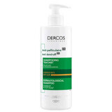 Vichy Dercos Anticaspa DS, champú anticaspa, cabello seco, 390 ml