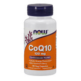 Now Foods, CoQ10, Coenzyme Q10 100mg + Hawthorn, 90 Capsules