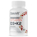 OstroVit Vitamine D3 + K2, 90 comprimés