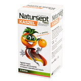 Natursept Med Cough, piruletas mayores de 3 años, sabor naranja, 6 piezas