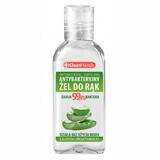 CleanHands, gel antibacteriano para manos con aloe y Provitamina B5, 50 ml