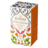 Pukka Herbal Collection Organic, samenstelling van 5 kruidentheeën, 20 builtjes