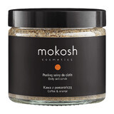 Mokosh, exfoliante corporal de sal, café y naranja, 300 g