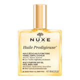 Nuxe Huile Prodigieuse, aceite seco multifunción para cuerpo, rostro y cabello, 100 ml