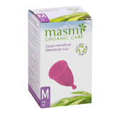 Masmi Organic Care, copa menstrual, talla M, 1 unidad