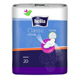 Bella Classic Nova, Compresas sanitarias Drainette con alas, 20 piezas