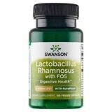 Swanson Lactobacillus Rhamnosus con FOS, 60 cápsulas vegetales