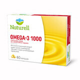 Naturell Omega-3 1000, 60 cápsulas