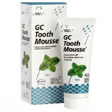 GC Tooth Mousse, pasta para uso tópico, sabor a menta, sin flúor, 35 ml