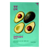 Holika Holika, Pure Essence Mask Sheet Avocado, mascarilla en una sábana de algodón, 1 pieza