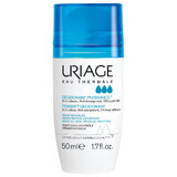 Uriage Eau Thermale, antitranspirante, roll-on, 50 ml