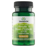 Swanson Ultimate 16 Strain Probiotic, 60 cápsulas