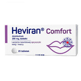 Heviran Comfort 200 mg, 25 tabletten