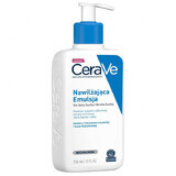 CeraVe, emulsión hidratante con ceramidas, piel seca y muy seca, 236 ml