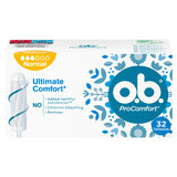 OB ProComfort, tampones higiénicos, Normal, 32 piezas