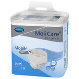 MoliCare Premium Mobile, pañales, talla XS, 45-70 cm, 6 gotas, 14 unidades